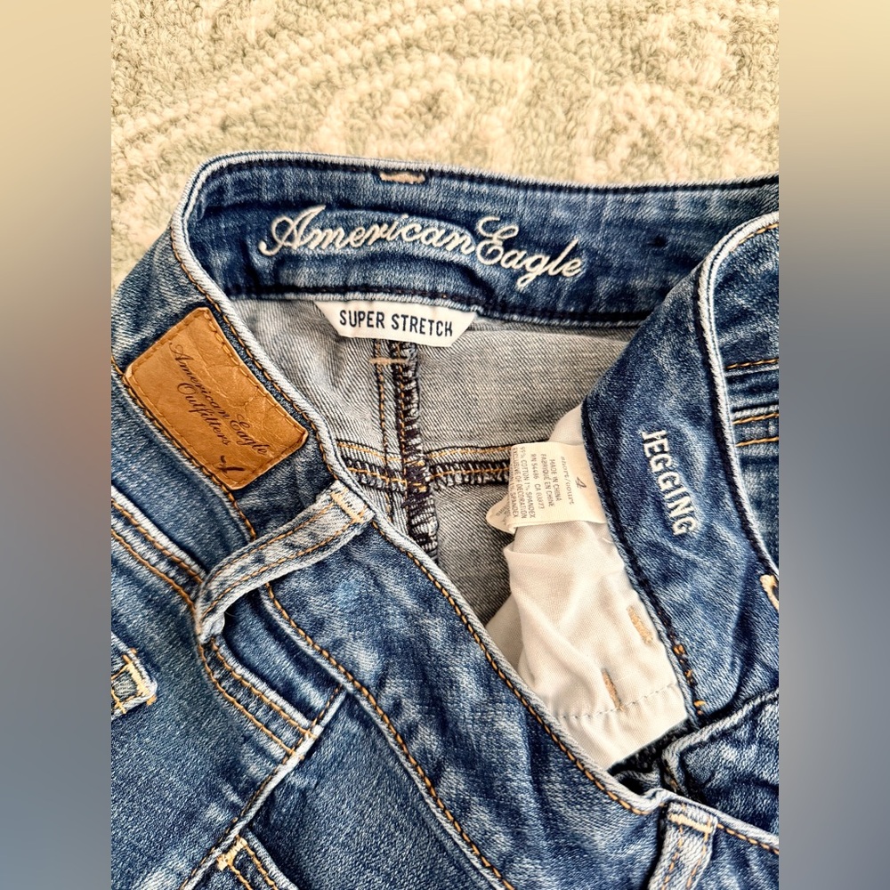 American Eagle Outfitters Women's Skinny Jeans in Blue